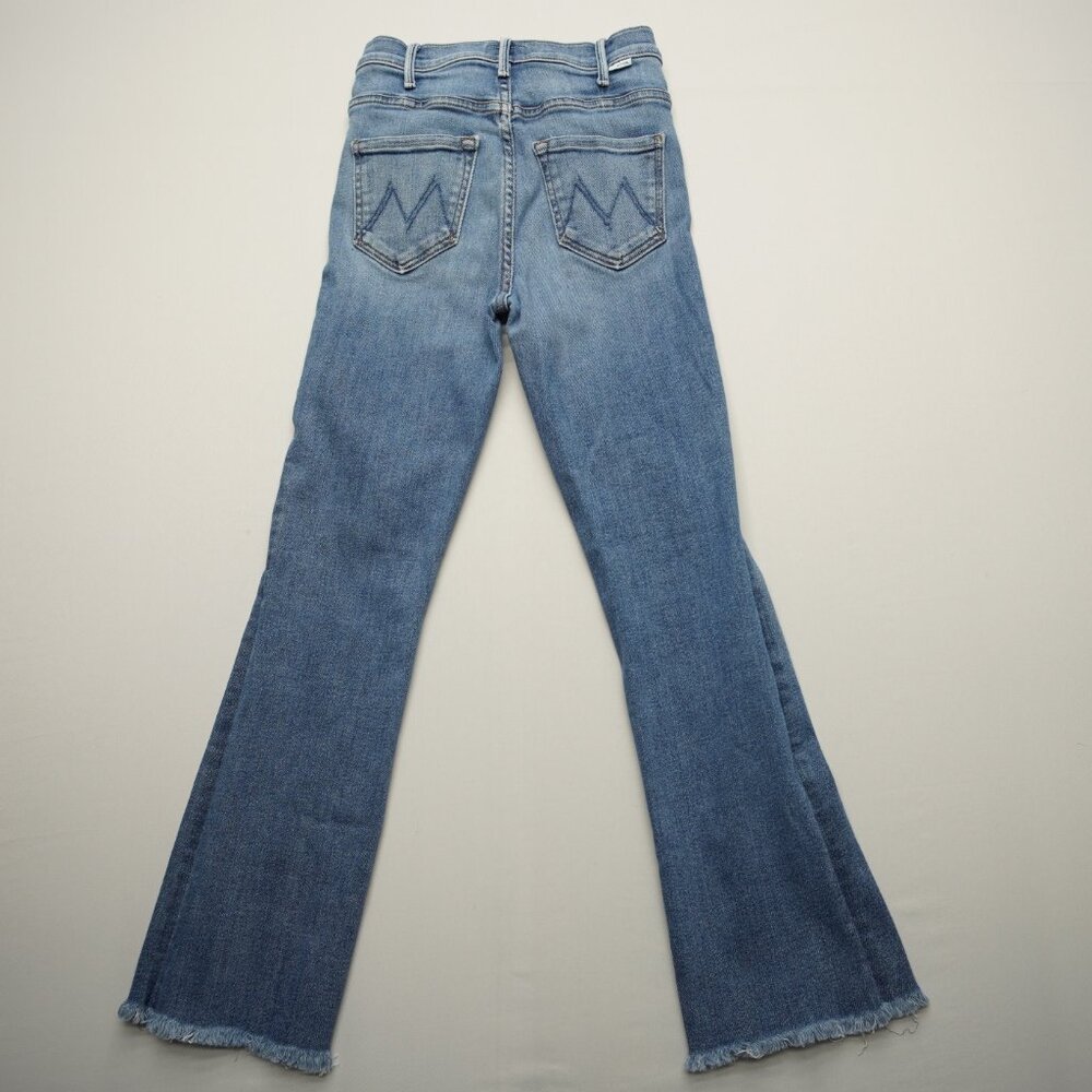 Mother the Hustler Ankle Fray Jeans in Satisfaction Guaranteed Size 24 - Picture 5 of 15
